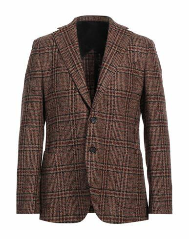 Doppiaa Man Blazer Camel Virgin Wool, Alpaca wool, Polyamide Cover