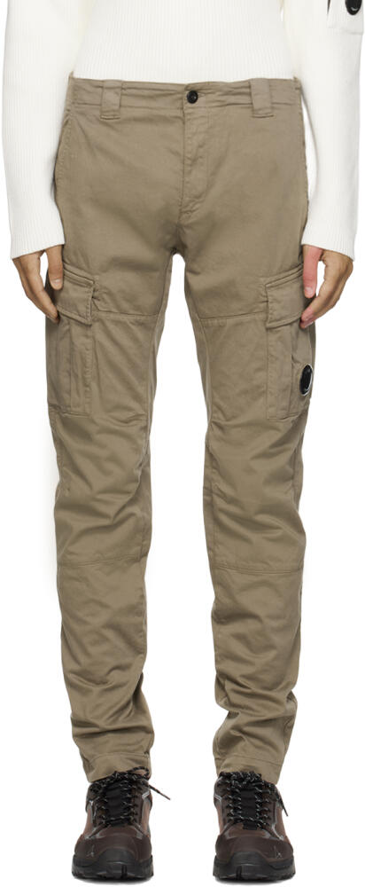 C.P. Company Gray Lens Ergonomic Cargo Pants Cover