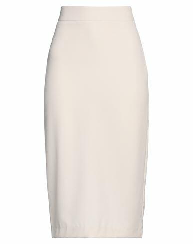 Soallure Woman Midi skirt Light grey Polyacrylic, Elastane Cover