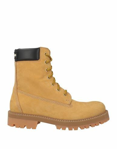 Vetements Man Ankle boots Sand Leather Cover