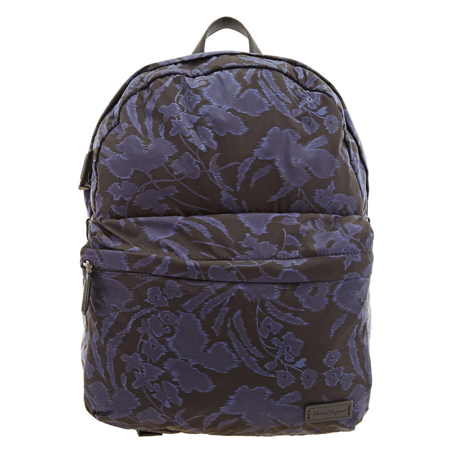 Salvatore Ferragamo Mens Nylon Backpack Cover