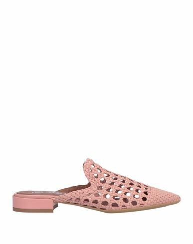 Pas De Rouge Woman Mules & Clogs Pink Leather Cover