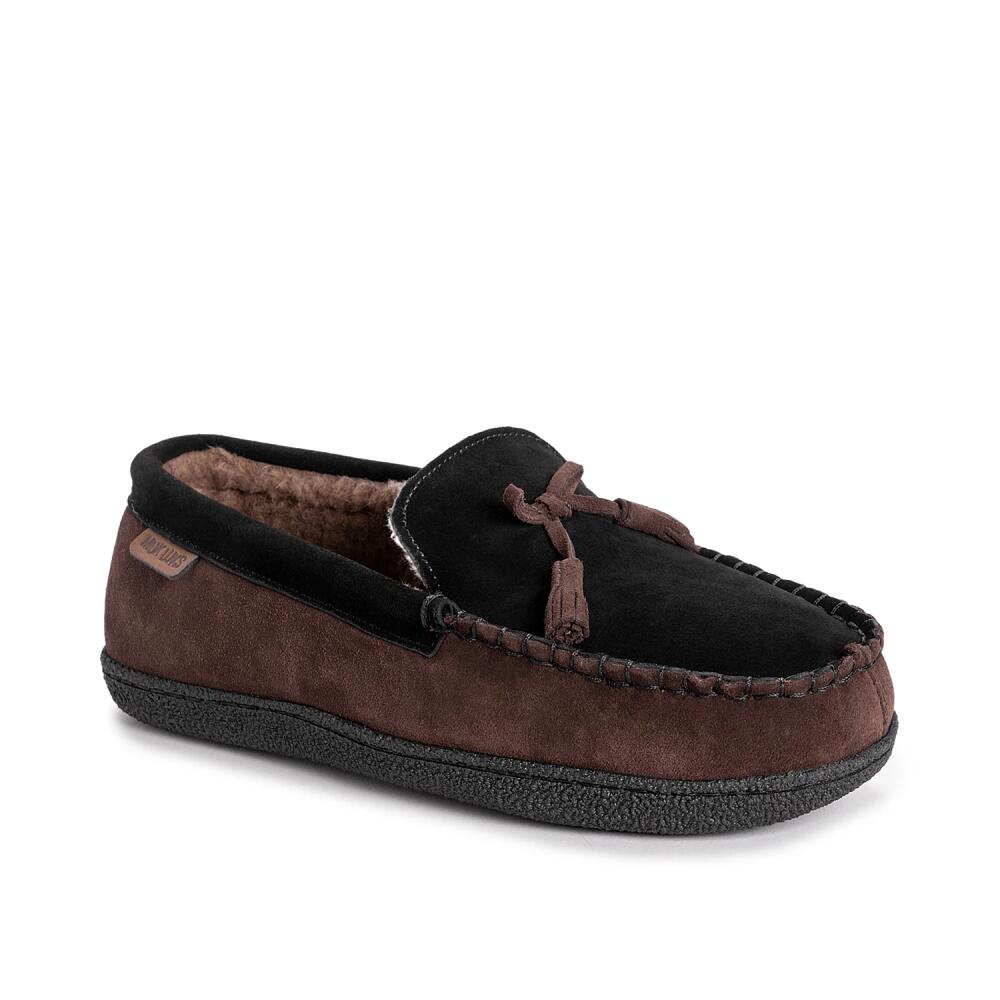 MUK LUKS Talan Slipper | Men's | Dark Brown Cover