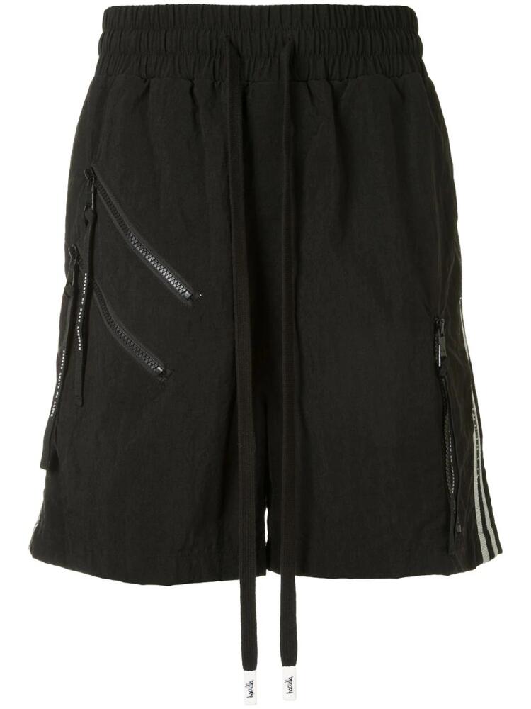 Haculla zip-pocket shorts - Black Cover