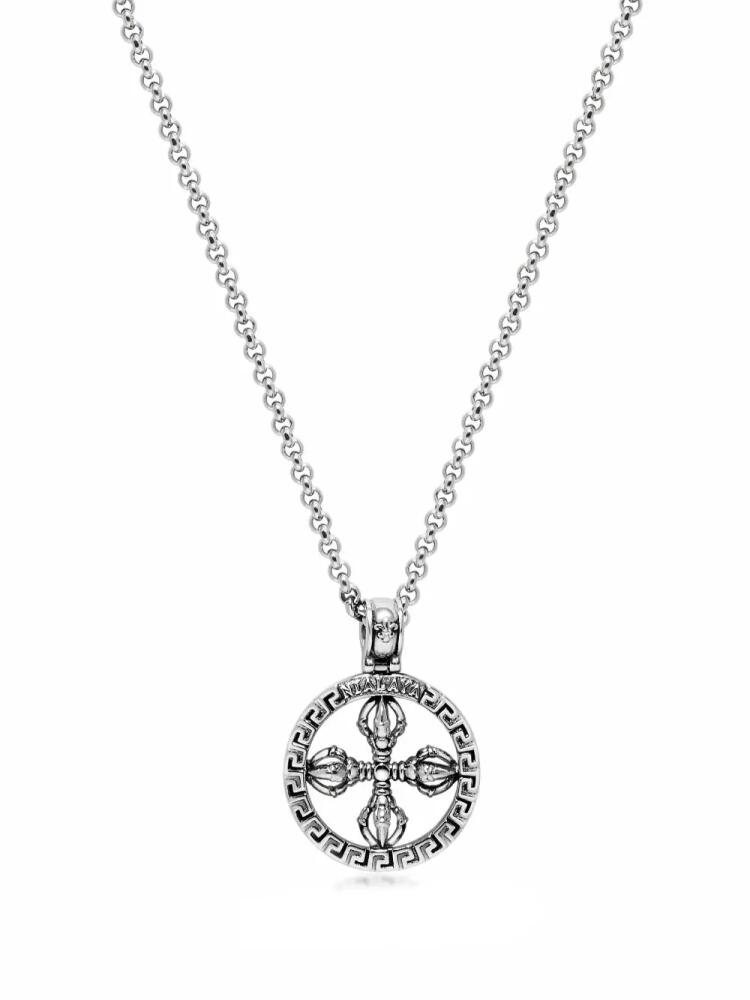 Nialaya Jewelry cross pendant necklace - Silver Cover