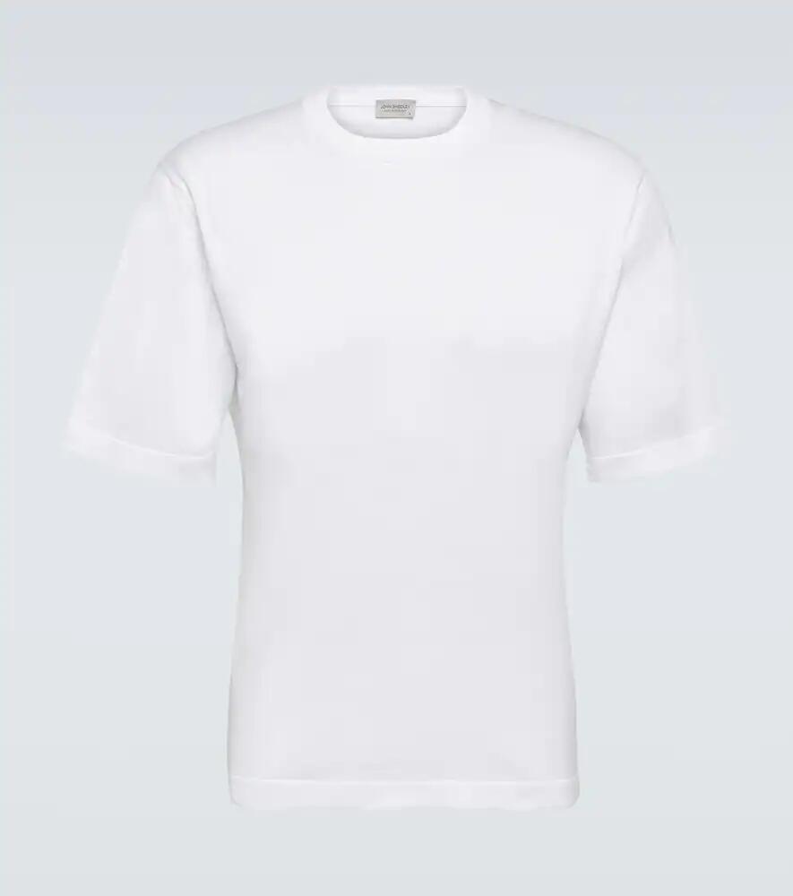 John Smedley Tindall cotton jersey T-shirt Cover