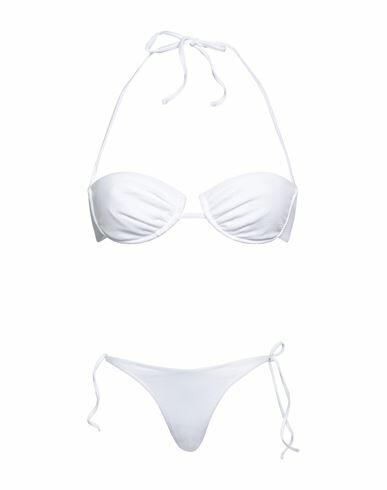 Smmr Woman Bikini White Polyamide, Elastane Cover