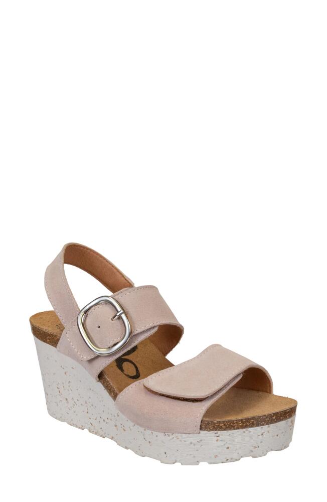 OTBT Peasant Wedge Sandal in Rosette Cover