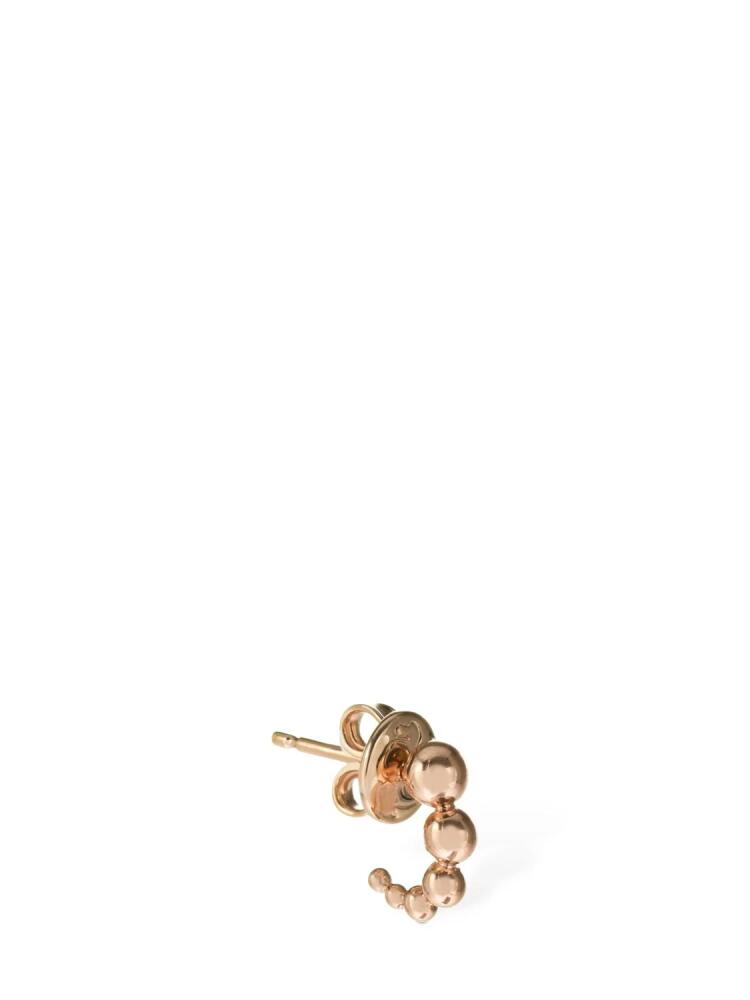 DODO 9kt Rose Gold Bollicine Mono Earring Cover