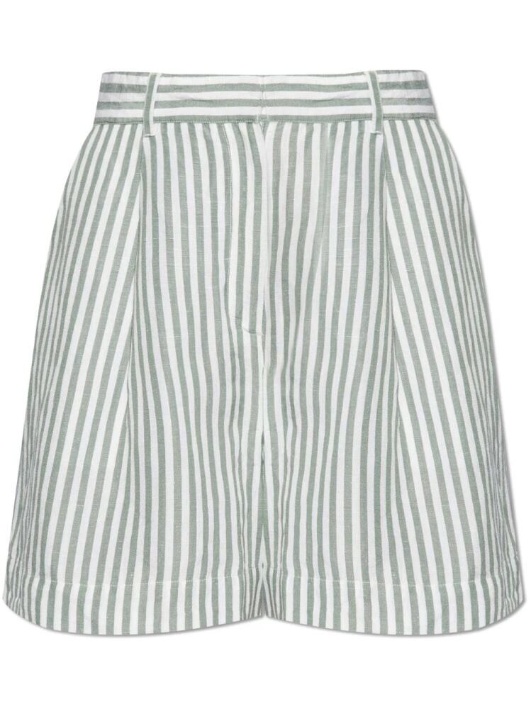 Posse Lorenzo striped shorts - Green Cover