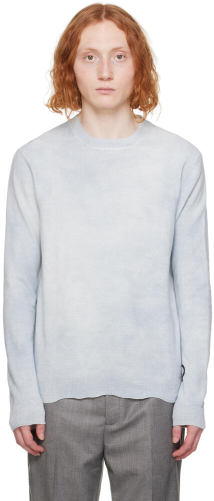 Acne Studios Blue Crewneck Sweater Cover