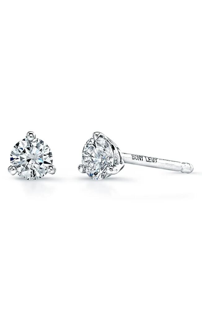 Bony Levy Diamond Stud Earrings in White Gold Cover