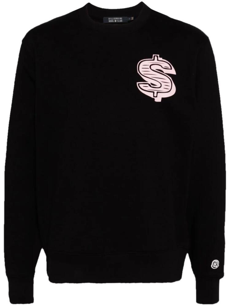 Billionaire Boys Club dollar-logo crew-neck sweatshirt - Black Cover