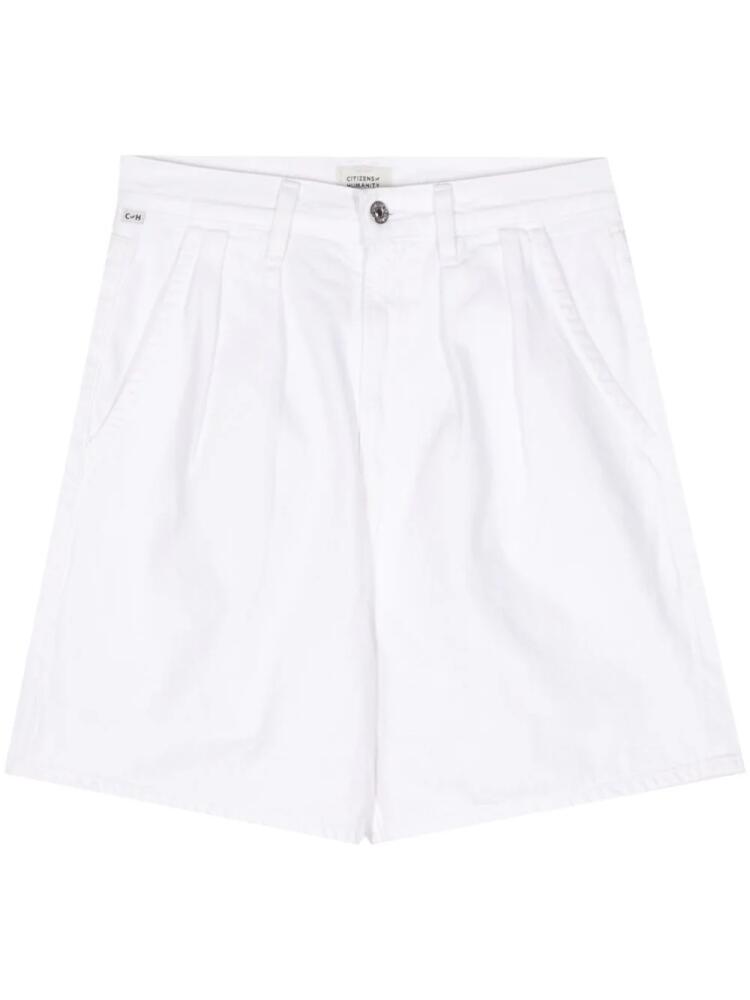 Citizens of Humanity Maritzy cotton shorts - White Cover