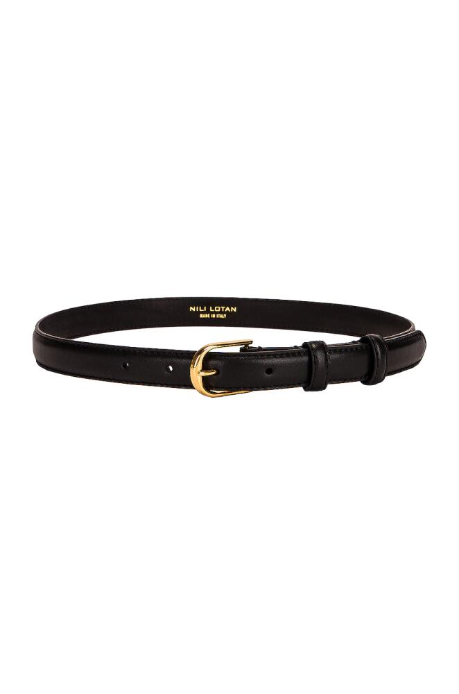 NILI LOTAN Jane Belt in Black Cover