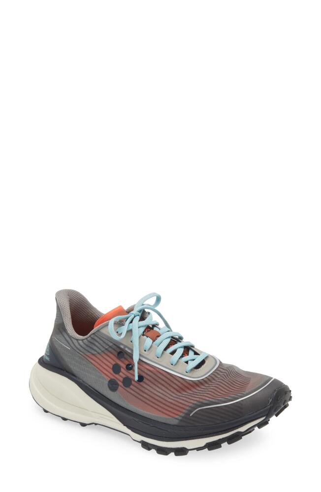 Craft Pure Trail Running Shoe in Concrete-Blaze Cover