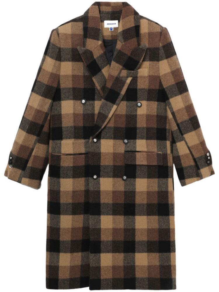 Ader Error checked coat - Brown Cover