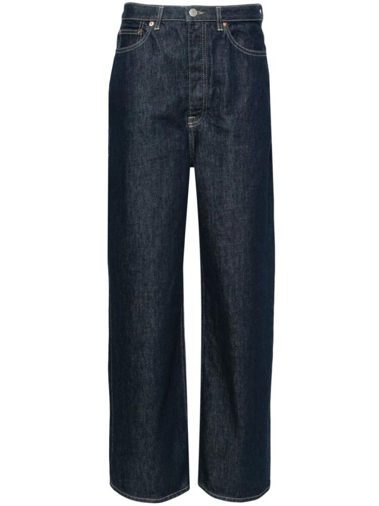 SAMSOE SAMSOE Shelly high-rise straight-leg jeans - Blue Cover