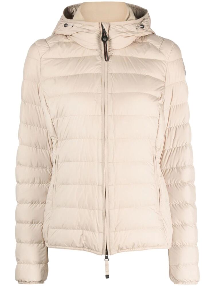 Parajumpers Geena hooded quilted jacket - Neutrals Cover