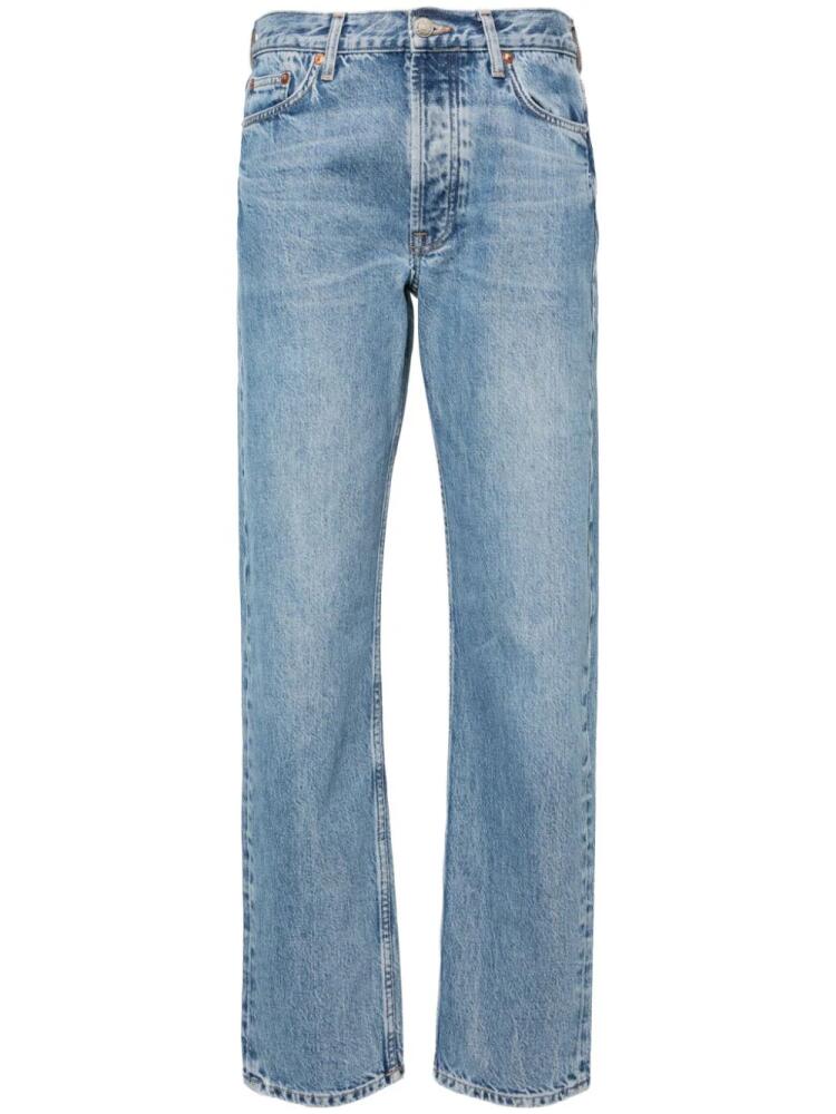 SAMSOE SAMSOE Susan mid-rise straight-leg jeans - Blue Cover