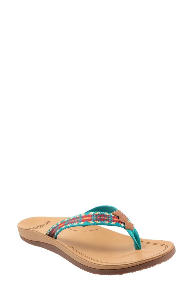 Pendleton Carico Lake Flip Flop in Turquoise Cover