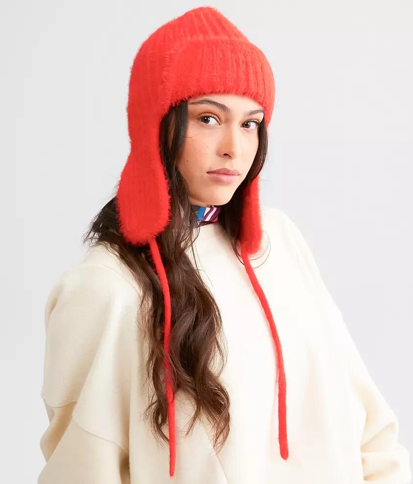 Free People Timber Fuzzy Trapper Hat Cover