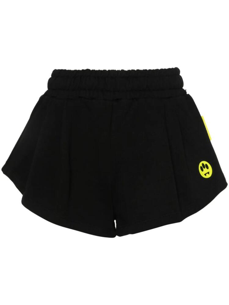 BARROW logo-print cotton shorts - Black Cover