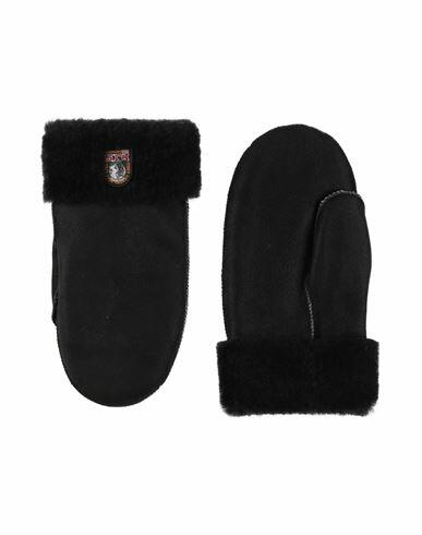 Parajumpers Woman Gloves Black Sheepskin Cover