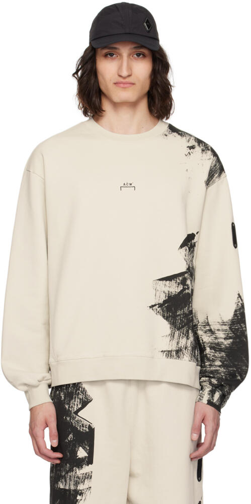 A-COLD-WALL* Off-White Brushstroke Sweatshirt Cover