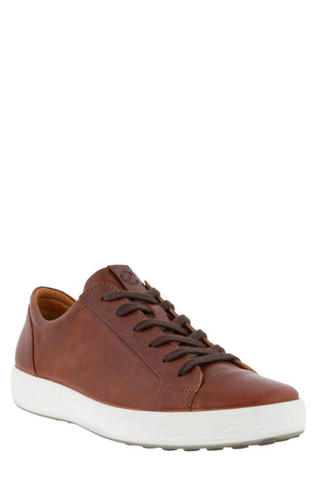 ECCO Soft 7 City Sneaker in Cognac Cover