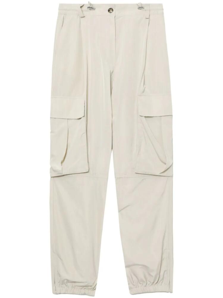 HERSKIND high waist cargo trousers - Neutrals Cover