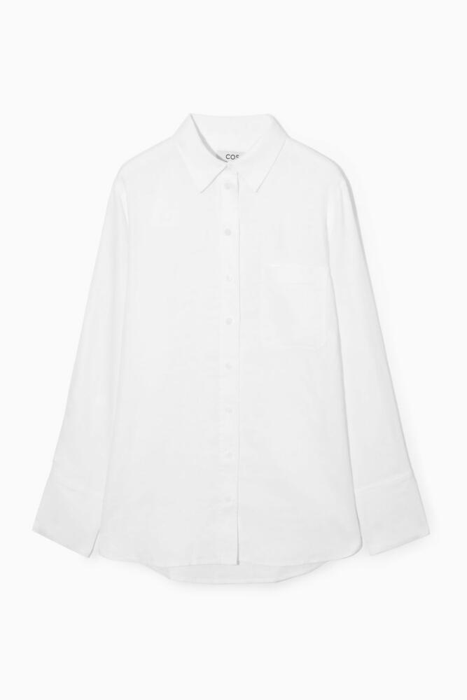 COS OVERSIZED LINEN SHIRT Cover