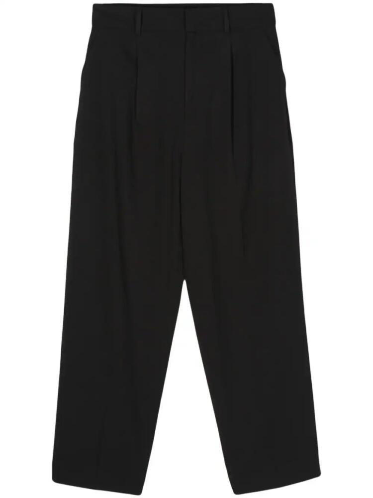 PT Torino crepe cropped trousers - Black Cover