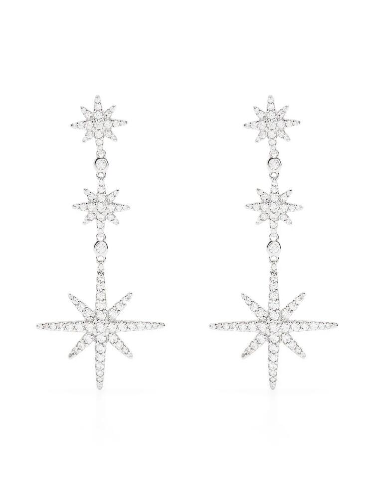 APM Monaco Météorites triple drop earrings - Silver Cover