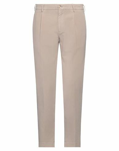 Incotex Man Pants Sand Cotton, Elastane Cover