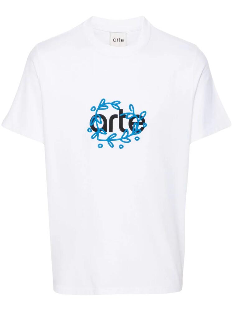 ARTE Teo cotton T-shirt - White Cover