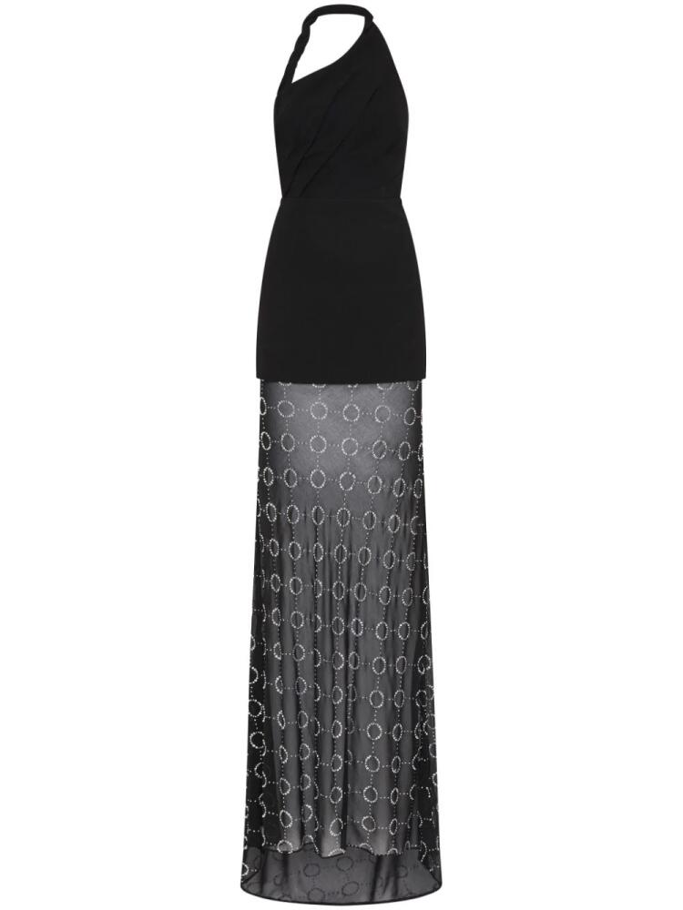 Rebecca Vallance Ellasandra halter gown - Black Cover