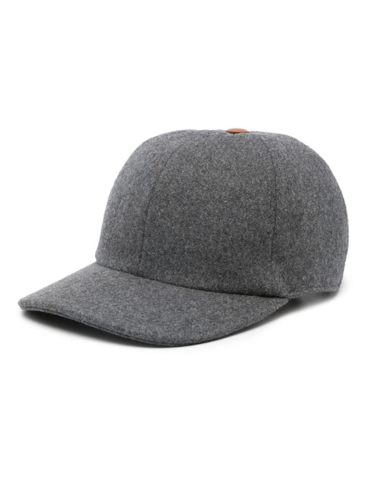 Lorena Antoniazzi virgin wool baseball hat - Grey Cover