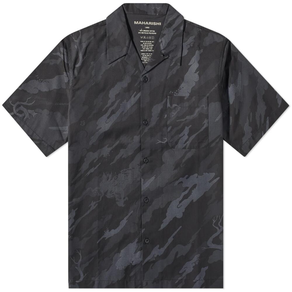 Maharishi Men's Camo Vacation Shirt in Subdued Night Cover