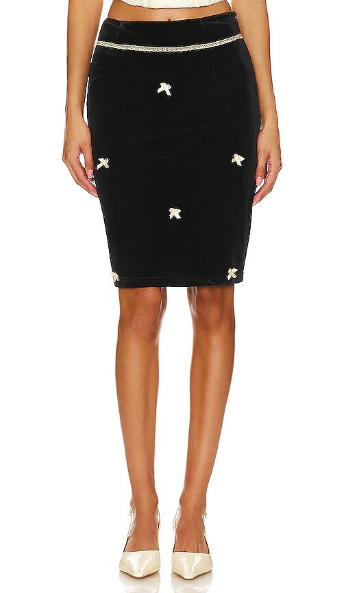 Zemeta Assistant Midi Skirt in Black Cover