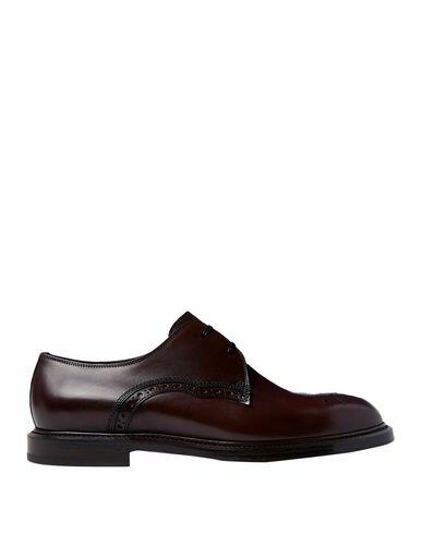 Dolce & gabbana Man Lace-up shoes Dark brown Calfskin Cover