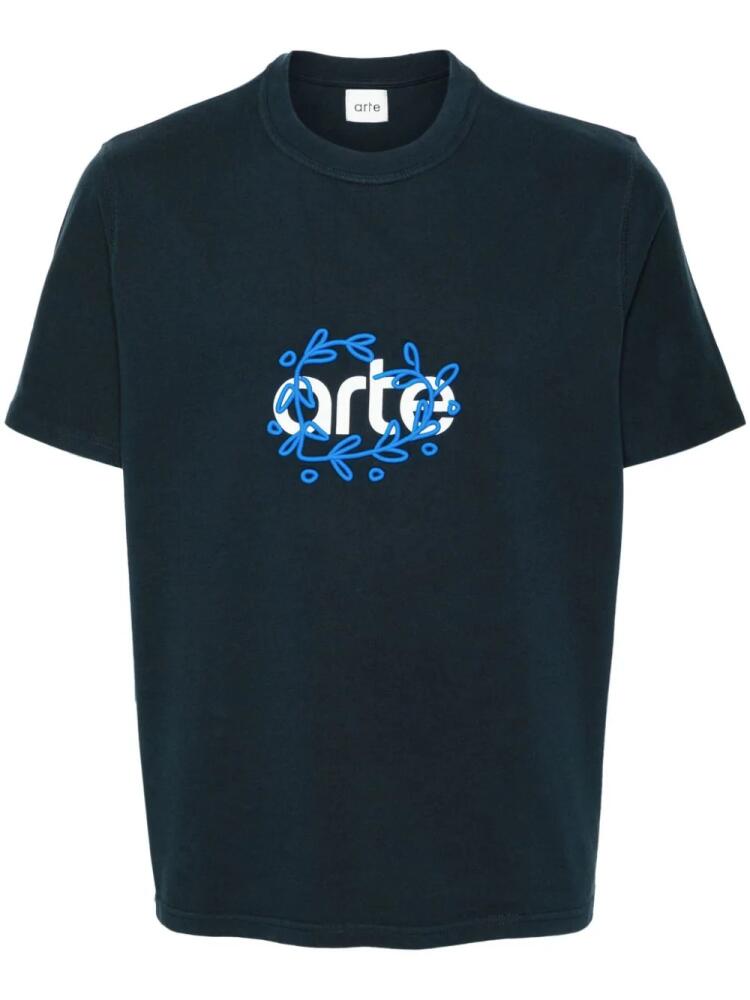 ARTE Teo cotton T-shirt - Blue Cover