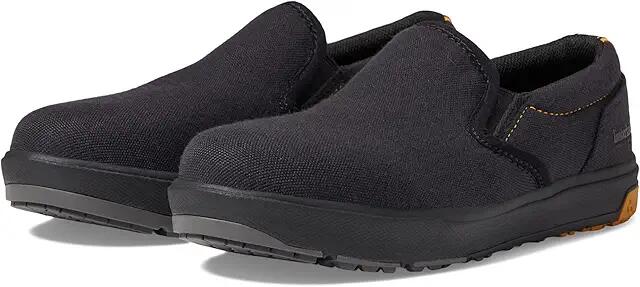 Timberland PRO Berkley Slip-On Composite Safety Toe (Grey/Yellow) Men's Shoes Cover