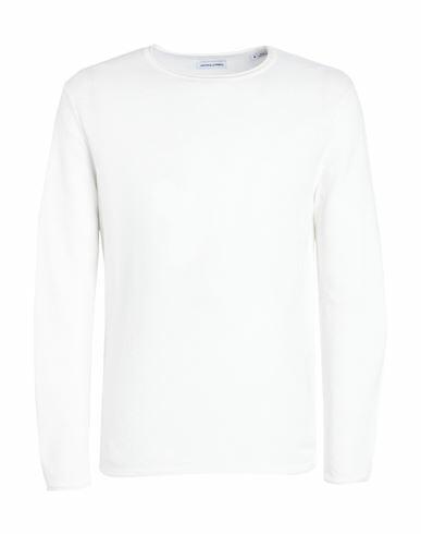 Jack & Jones Man Sweater Off white Cotton Cover