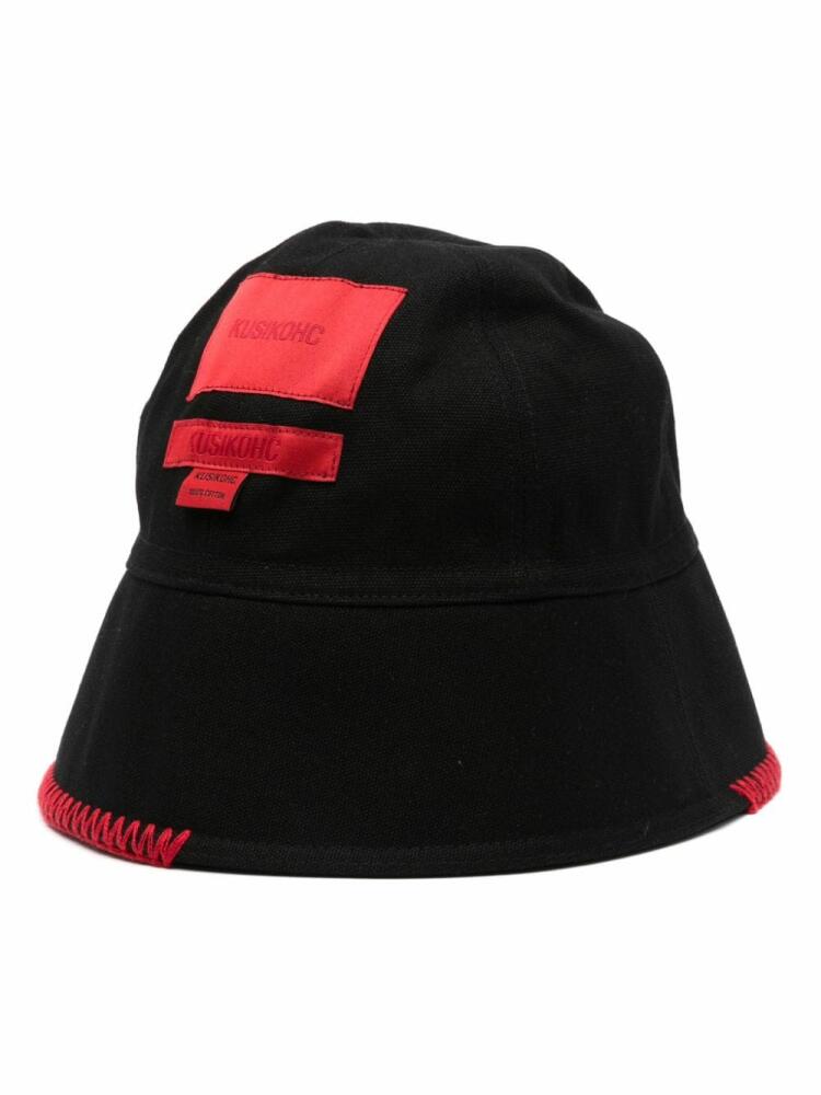 KUSIKOHC Red Label Kusikohc bucket hat - Black Cover