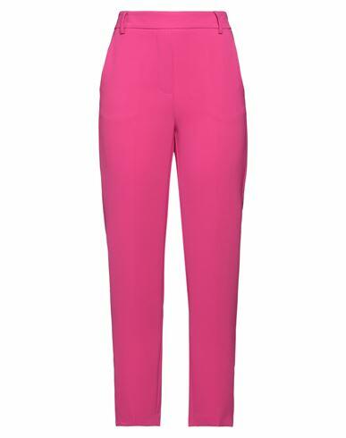 Rue Du Bac Woman Pants Fuchsia Polyester, Elastane Cover