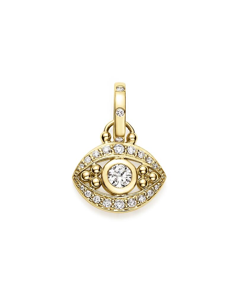 Temple St. Clair 18K Yellow Gold Evil Eye Pendant with Diamonds Cover