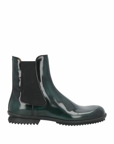 Maison Margiela Man Ankle boots Dark green Soft Leather Cover