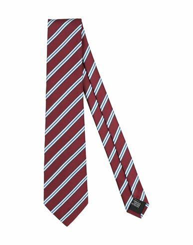 Lanvin Man Ties & bow ties Burgundy Silk Cover