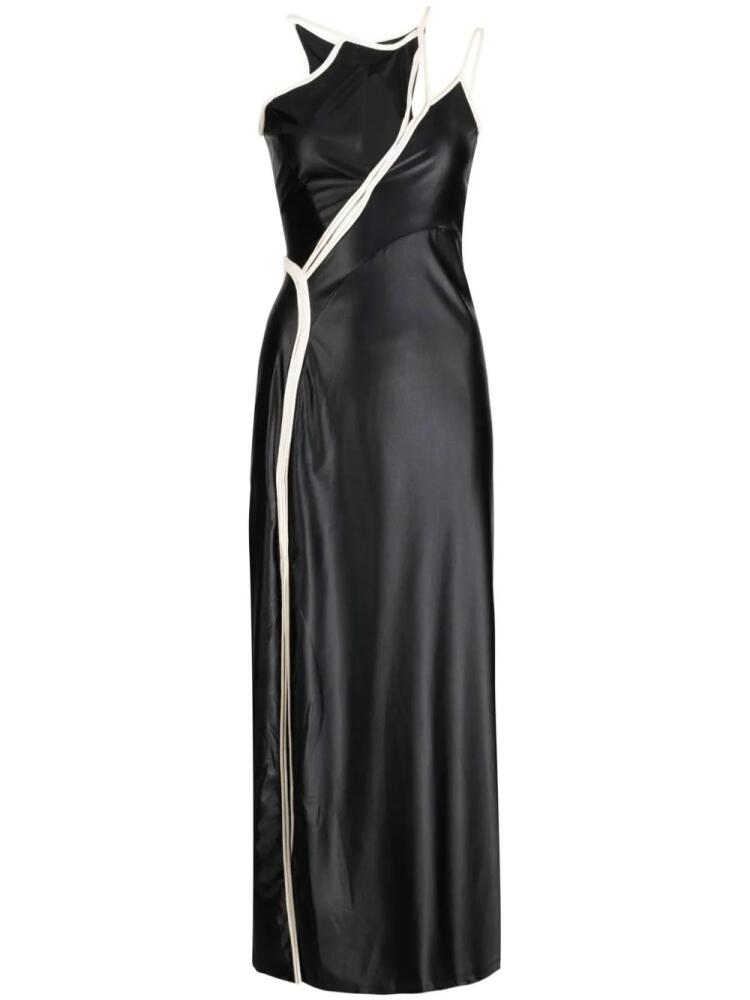 Ottolinger asymmetric halterneck dress - Black Cover